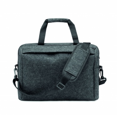 Logotrade corporate gift picture of: 15 inch RPET felt laptop bag