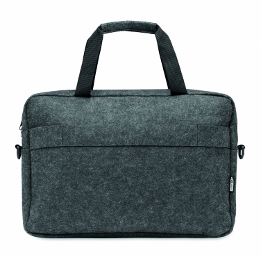 Logo trade promotional items image of: 15 inch RPET felt laptop bag