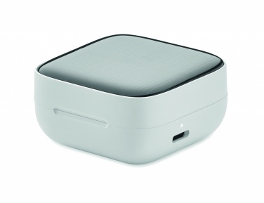 Logotrade advertising products photo of: TWS earbuds with solar charger