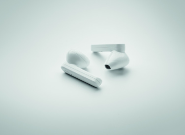 Logotrade advertising product image of: TWS earbuds with solar charger