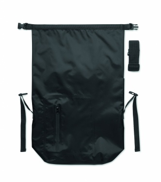 Logotrade promotional product picture of: RPET waterproof rolltop bag