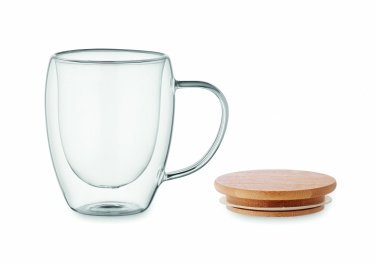Logotrade advertising product picture of: Double wall borosilicate mug