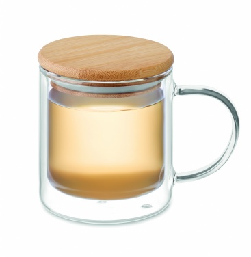 Logotrade promotional item picture of: Double wall borosilicate mug