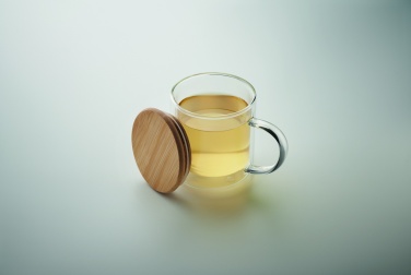 Logo trade promotional merchandise photo of: Double wall borosilicate mug