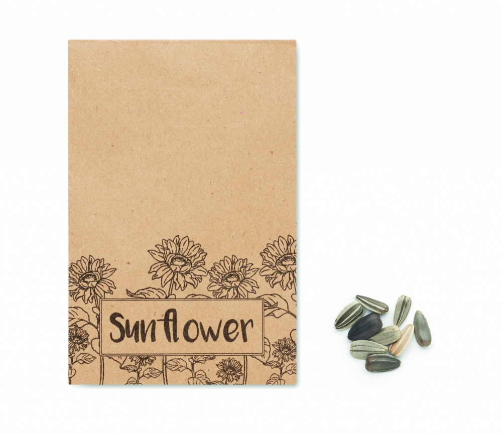 Logotrade promotional gift picture of: Sunflower seeds in envelope