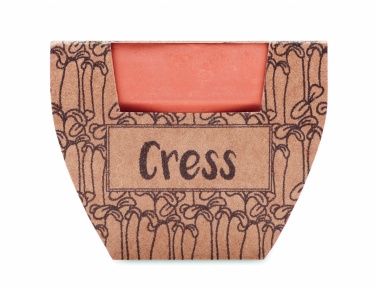 Logo trade promotional giveaway photo of: Terracotta pot cress seeds