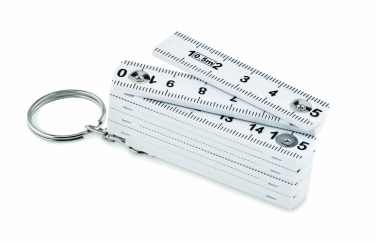Logo trade corporate gift photo of: Carpenters ruler key ring 50cm Kotka