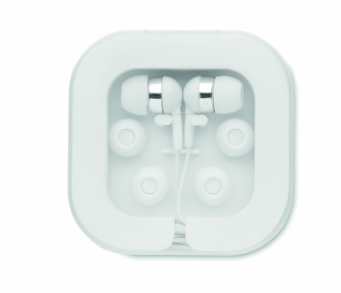 Logotrade promotional giveaway image of: Ear phones with silicone covers