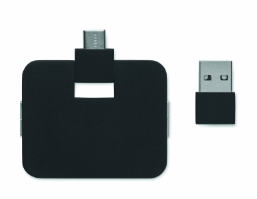 Logo trade promotional products picture of: 4 port USB hub