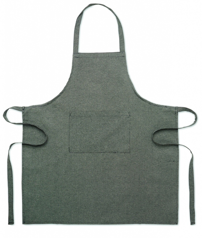 Logo trade promotional merchandise picture of: Recycled cotton Kitchen apron