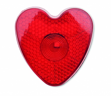 Logo trade promotional products image of: Heart shaped reflector light