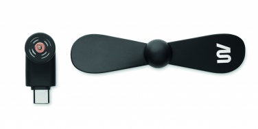 Logo trade promotional merchandise photo of: Portable USB-C fan