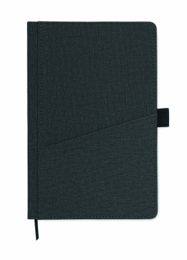 Logotrade promotional merchandise picture of: A5 notebook PU front pocket