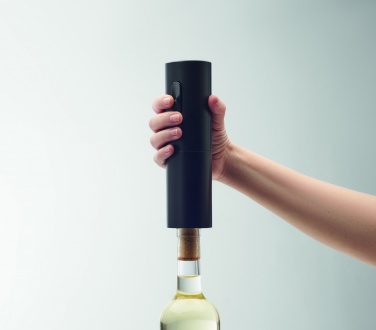 Logo trade corporate gifts image of: Electric wine bottle opener