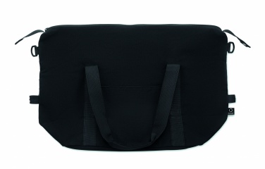 Logo trade promotional giveaways image of: Weekend bag recycled material