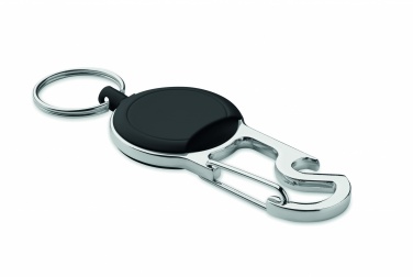 Logotrade promotional item image of: Retractable badge holder set