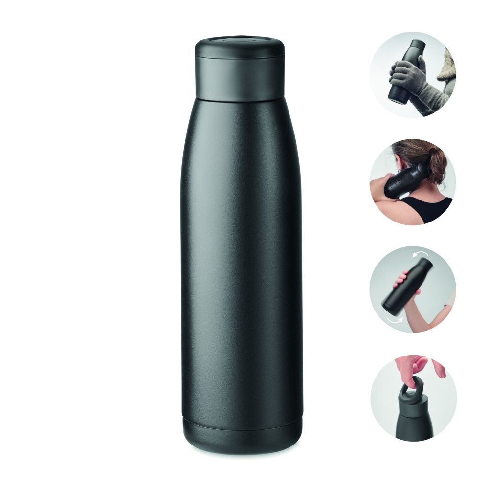 Logotrade promotional giveaway picture of: Heat-cool double wall bottle