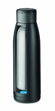 Logo trade promotional item photo of: Heat-cool double wall bottle