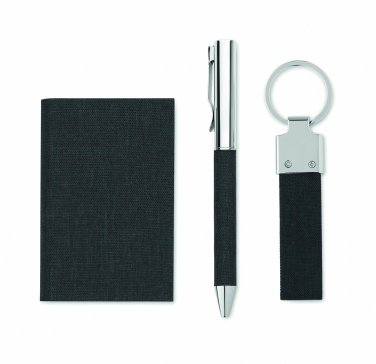 Logo trade advertising product photo of: 3-piece gift set in a gift box with customizable printing