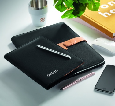 Logo trade promotional giveaways image of: A4 RPET conference folder