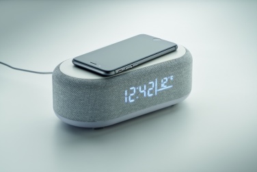 Logo trade promotional giveaways image of: 15W wireless charging speaker