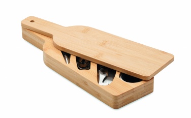 Logo trade promotional merchandise image of: Bottle shaped wine set