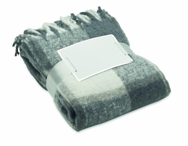 Logotrade business gifts photo of: Chequered mohair blanket