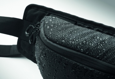 Logo trade promotional merchandise photo of: Hiking waist bag in 420D nylon