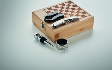 Logo trade promotional products picture of: Chess board wine set