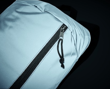 Logo trade promotional items image of: High reflective backpack 600D