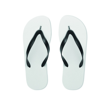 Logo trade promotional gifts picture of: Sublimation beach slippers