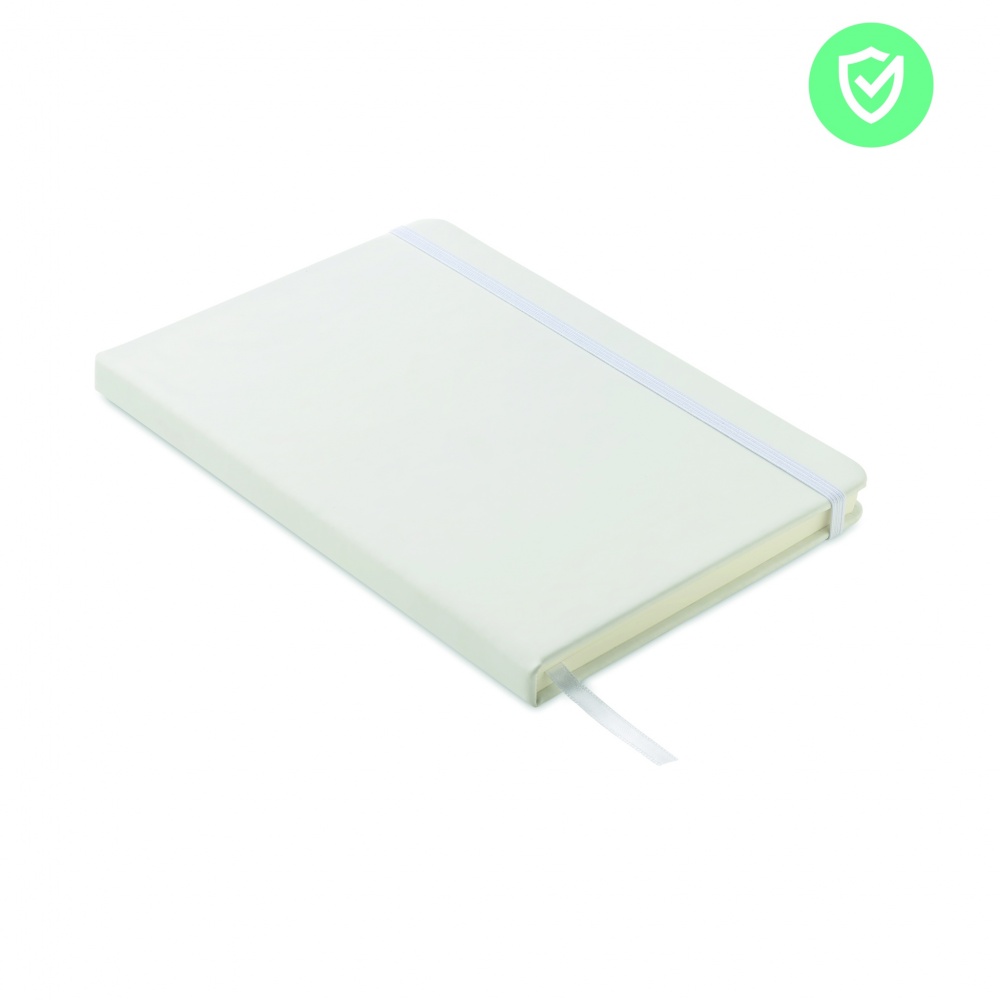 Logo trade promotional items image of: A5 antibacterial notebook