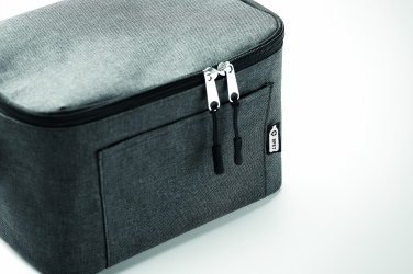 Logo trade promotional products image of: 600D RPET Cooler bag for cans