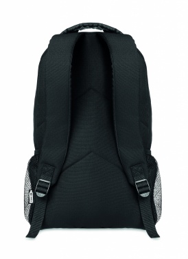 Logo trade promotional giveaways image of: 600D RPET backpack