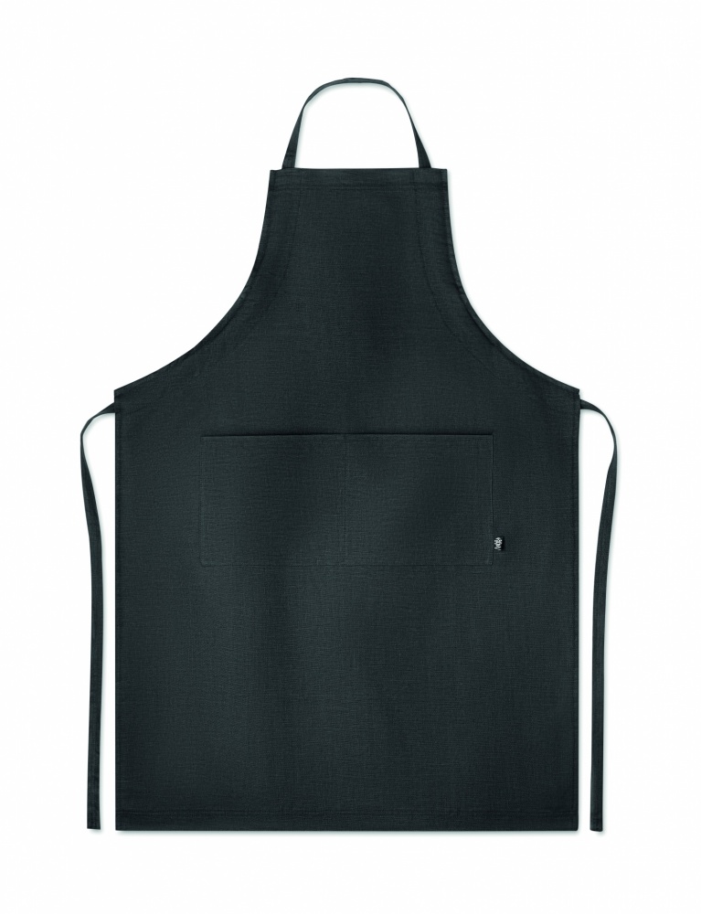 Logo trade promotional gifts image of: Hemp adjustable apron 200 gr/m²