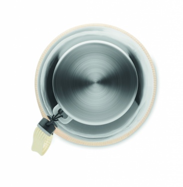 Logo trade promotional merchandise photo of: Glass bottle in pouch 500ml