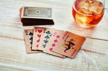 Logo trade advertising products picture of: Recycled paper playing cards
