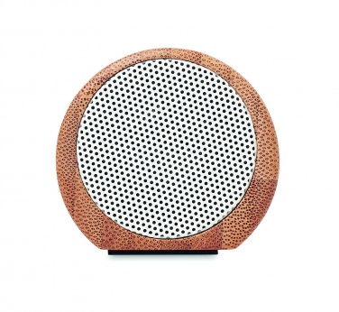 Logotrade corporate gift picture of: Wireless bamboo speaker 2x5W