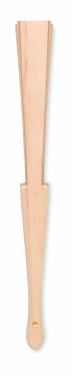 Logotrade promotional gifts photo of: Wood hand fan with cork fabric