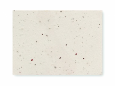 Logo trade advertising product photo of: Grass/seed paper memo pad