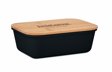 Logo trade promotional product photo of: Lunch box with bamboo lid
