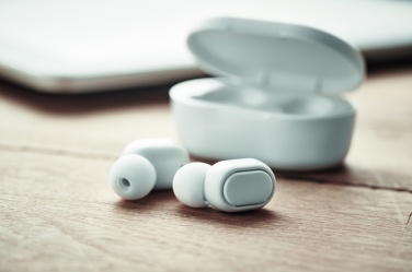 Logotrade advertising product picture of: Recycled ABS TWS earbuds
