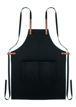 Logo trade promotional giveaways picture of: Organic cotton apron 340 gr/m²