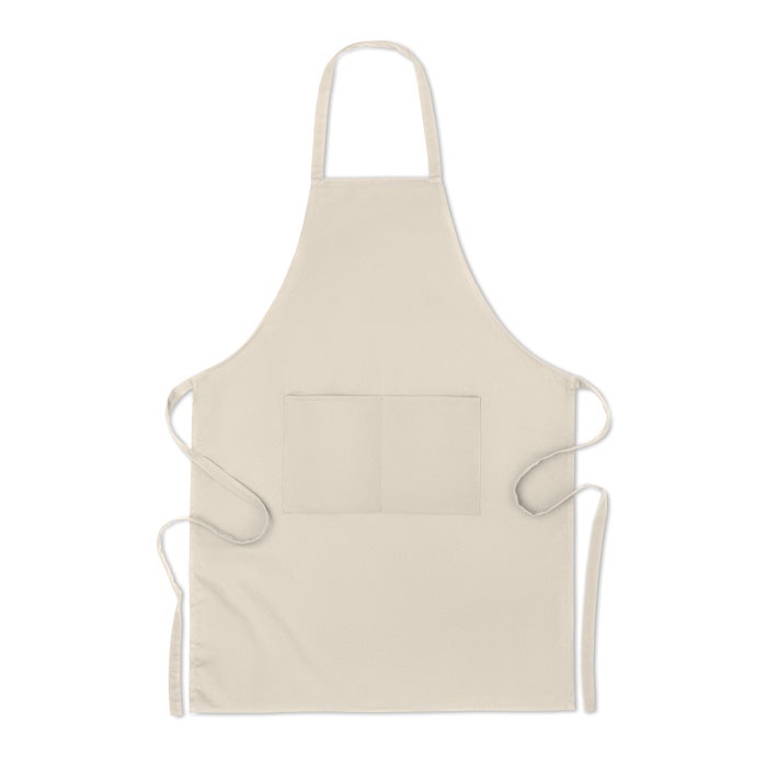 Logo trade promotional gifts picture of: Organic cotton apron 200 gr/m²