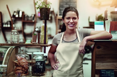 Logo trade promotional giveaways image of: Organic cotton apron 200 gr/m²