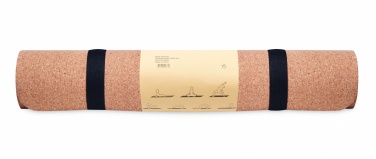 Logo trade promotional merchandise image of: Cork yoga mat