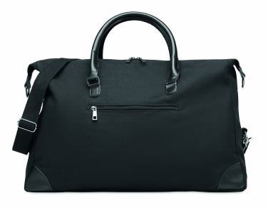 Logo trade promotional merchandise picture of: Weekend bag in canvas 340gr/m²