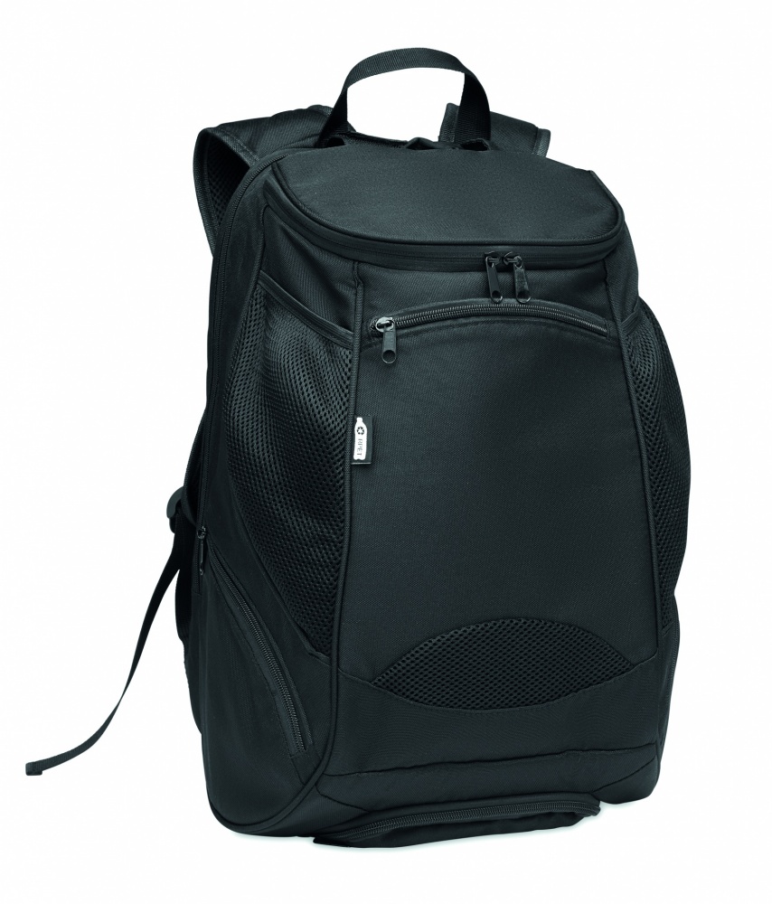 Logo trade promotional items image of: 600D RPET sports rucksack