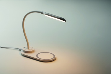 Logo trade advertising product photo of: Desktop light and charger 10W