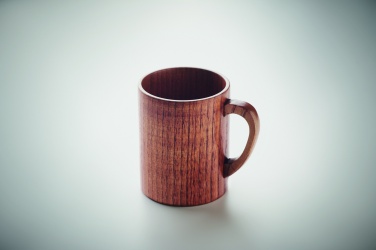 Logotrade promotional merchandise picture of: Oak wooden mug 280 ml